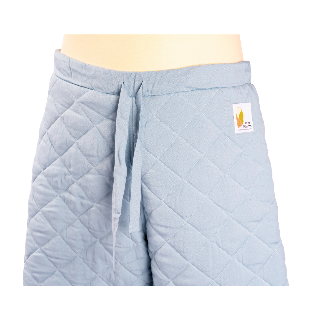 JemPJams Comfort Shorts close up image of waistband